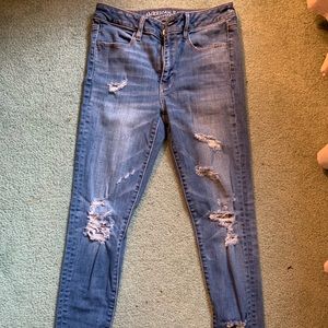 Ripped A&E Jeans